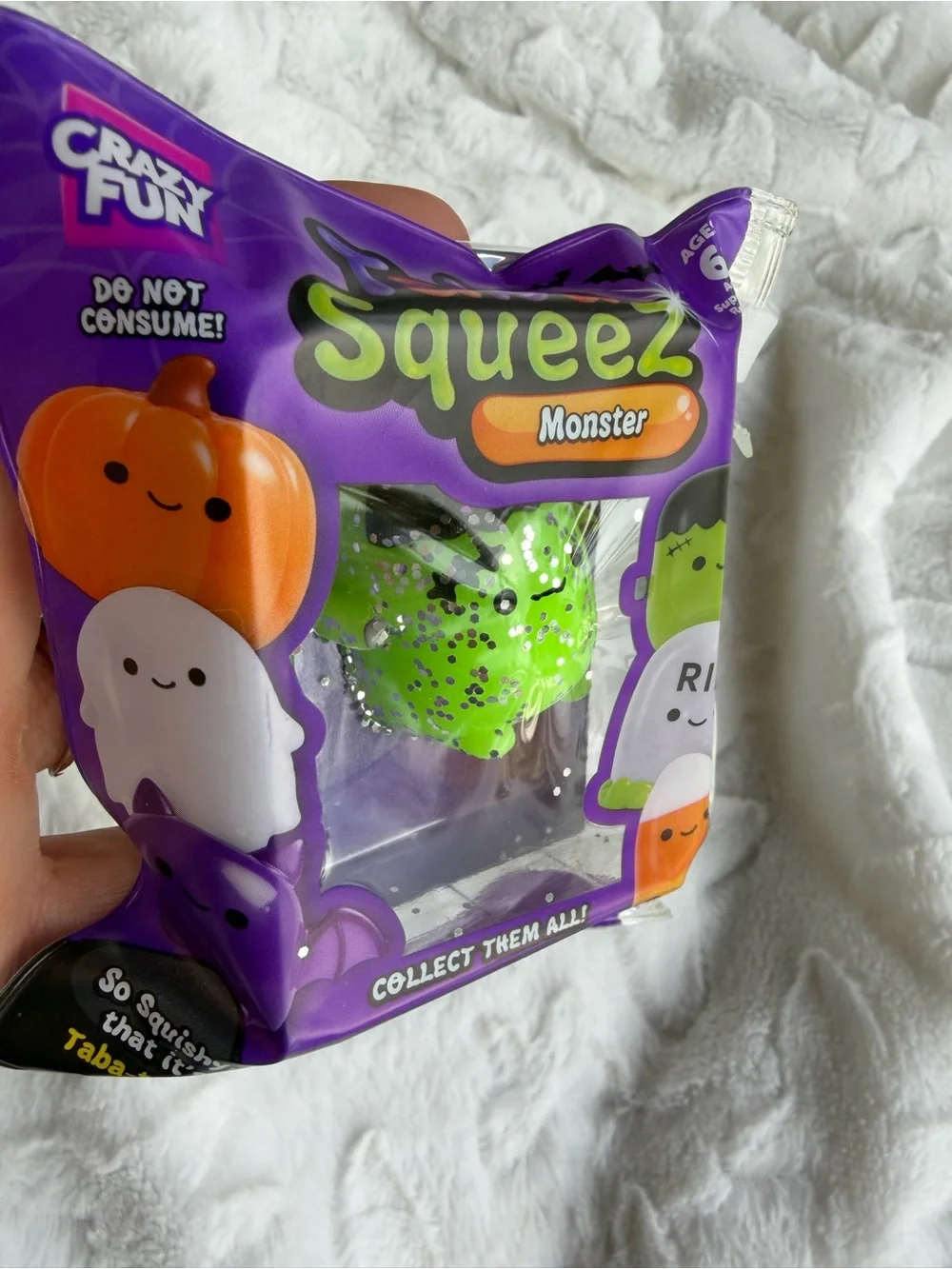 🧟‍♂️🎃 **TABA SQUEEZE THE FRANKENSTEIN – MINI HALLOWEEN SQUISHY!** 🎃🧟‍♂️